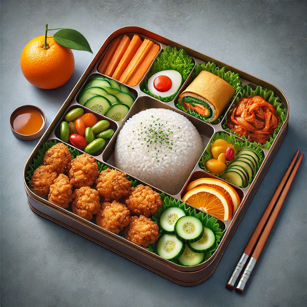 치킨 도시락