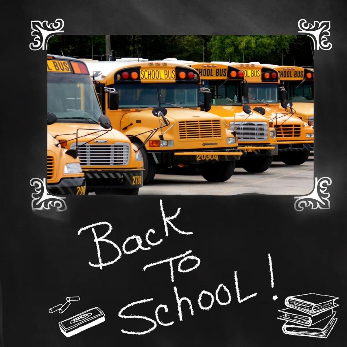 스쿨버스-Back-to-School