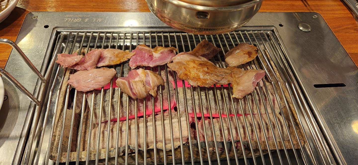양다리 바베큐