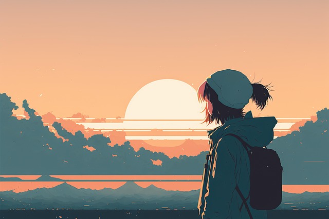 지브리 스타일 변환 그림