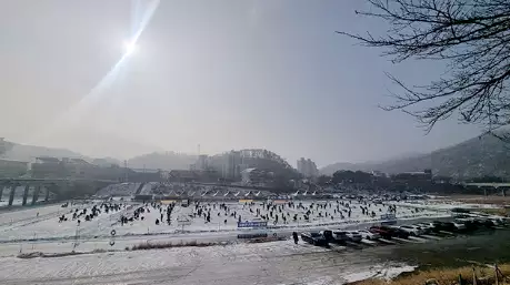 청평 설빙 송어빙어축제
