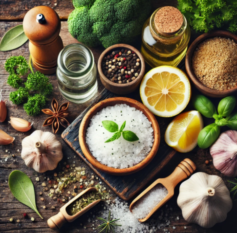 소금 대신 사용할 수 있는 대체 식재료 사진