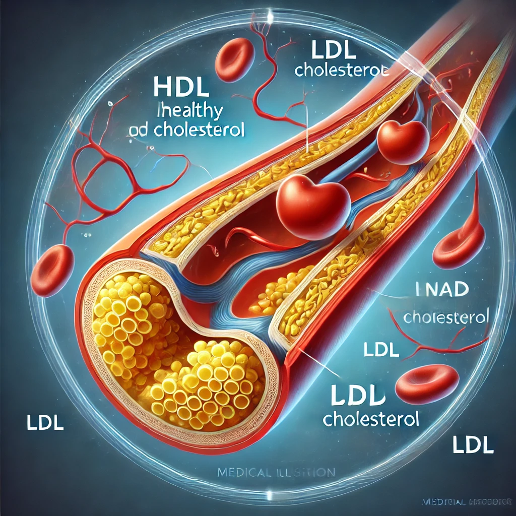 콜레스테롤 혈관 이미지
