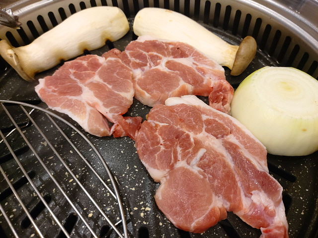 목살 구이