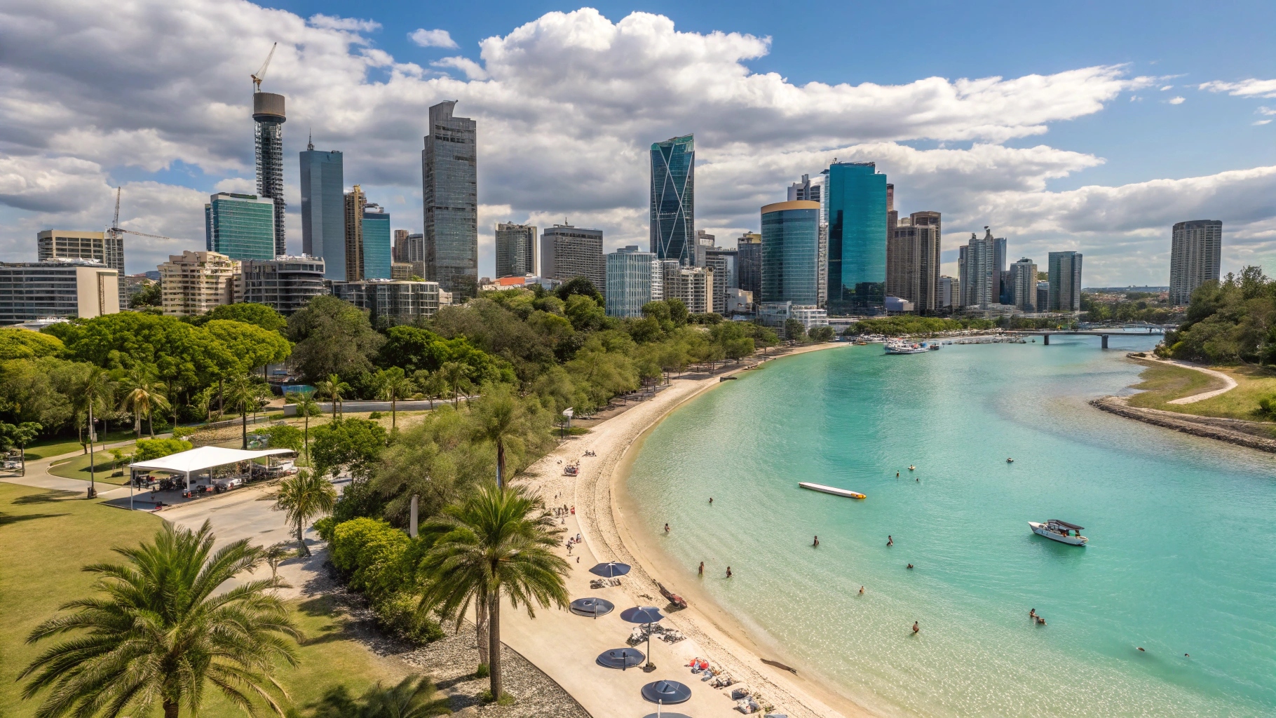 브리즈번 사우스뱅크 관련 사진