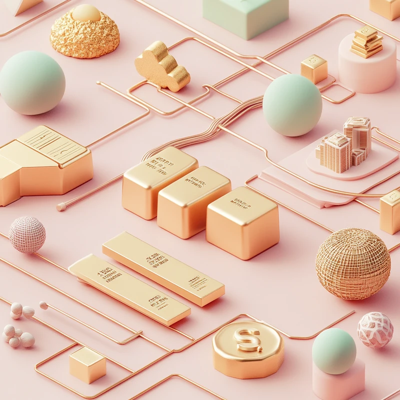 무역전쟁 시대 연금 ETF 포트폴리오에 적합한 금, 필수소비재, 기술주, 글로벌 자산 등이 다양하게 연결되어 있는 토탈 자산분산 전략 강조, ETF 자산분배, 글로벌 투자, 안전자산, 수익률 방어, 분산투자 키워드 활용