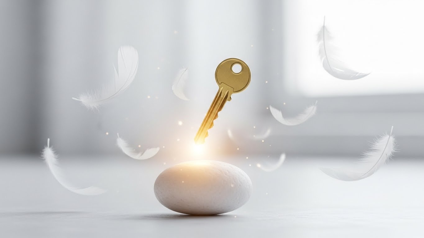 내 집 마련을 통해 확보한 주거의 주권과 자산 가치의 상승을 상징하는 이미지