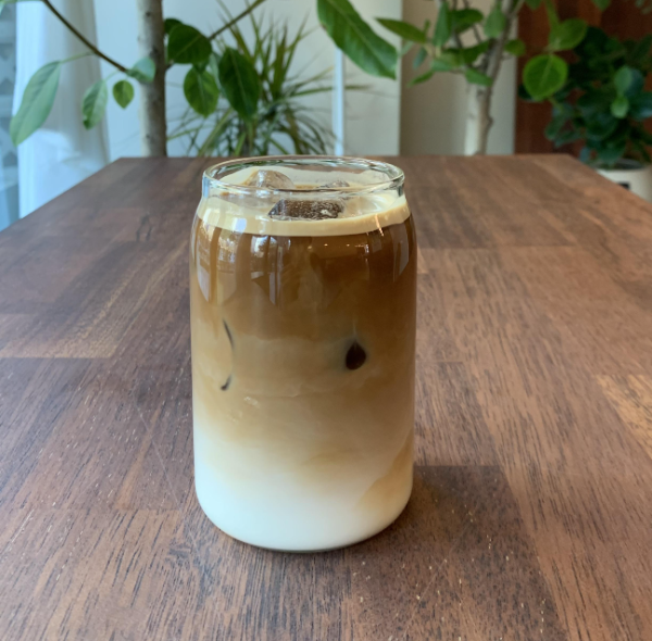 아이스 바닐라 라테