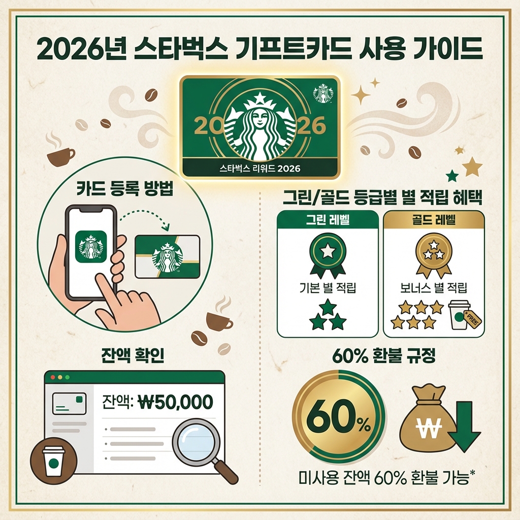 026년 스타벅스 기프트카드 사용 가이드 썸네일