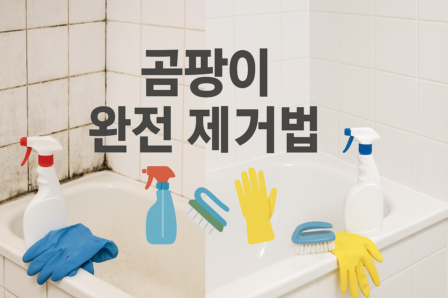 곰팡이 완전 제거법