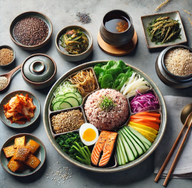 건강한 한국식 다이어트 식단 관련 사진