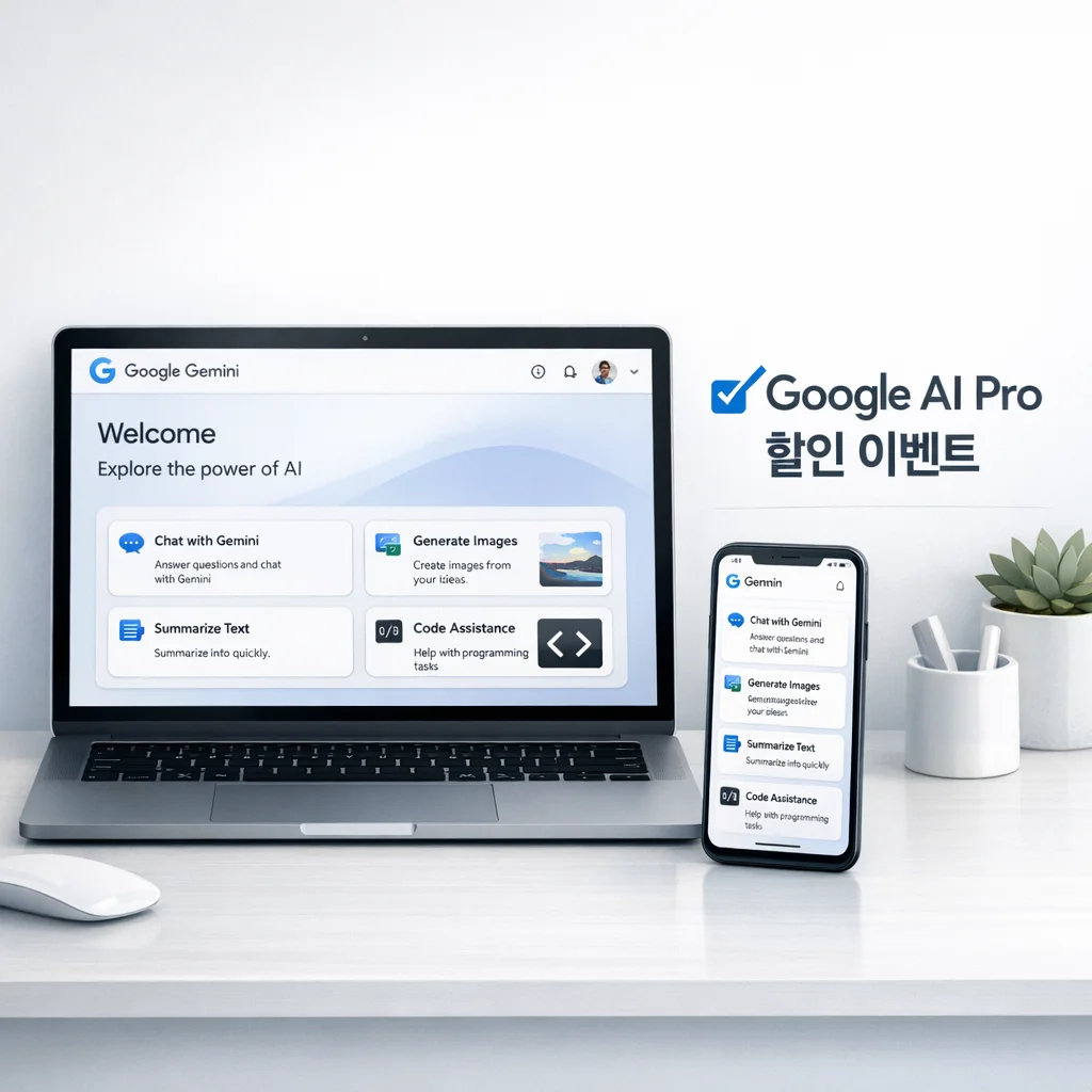 구글 제미나이 9,800원 할인 중? 지금 확인 안 하면 놓칩니다