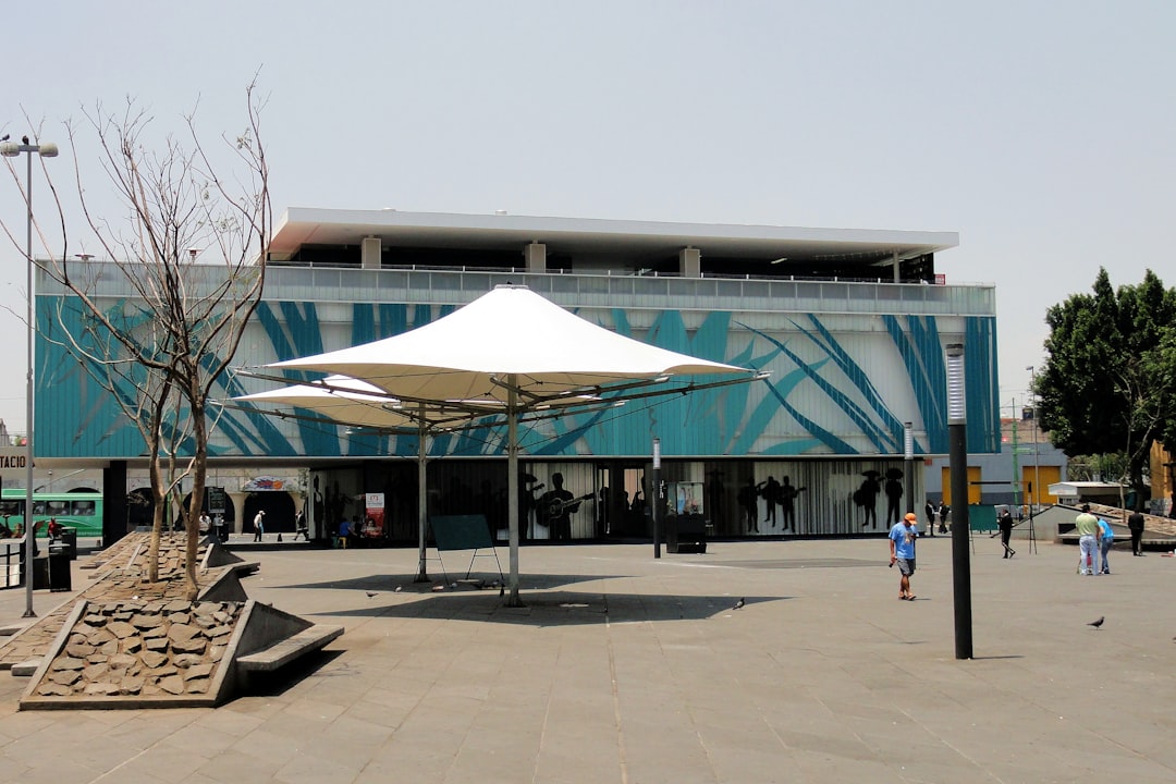 Dior exhibition venue.
