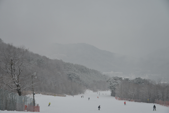 덕유산 스키장 이미지