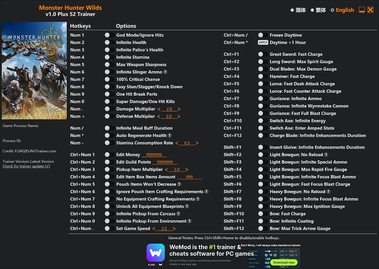 Monster.Hunter.Wilds.v1.0.Plus.61.Trainer-FLiNG