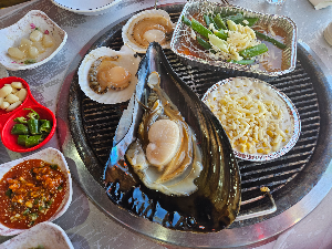 삽교호조개구이