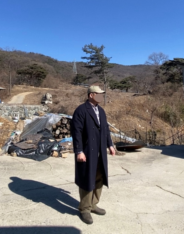 데일리룩('26.2.17.)폴로랄프로렌 더블알엘 가먼트 다잉트윌 볼캡, 블랙모먼트 시티보이 오버핏 체크셔츠, 그레이휴 더블브레스티드 롱코트, 프리즘웍스 카고팬츠, 블런드스톤 585