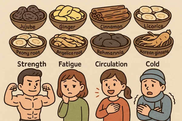 쌍화차 재료 구성과 약재별 효능21