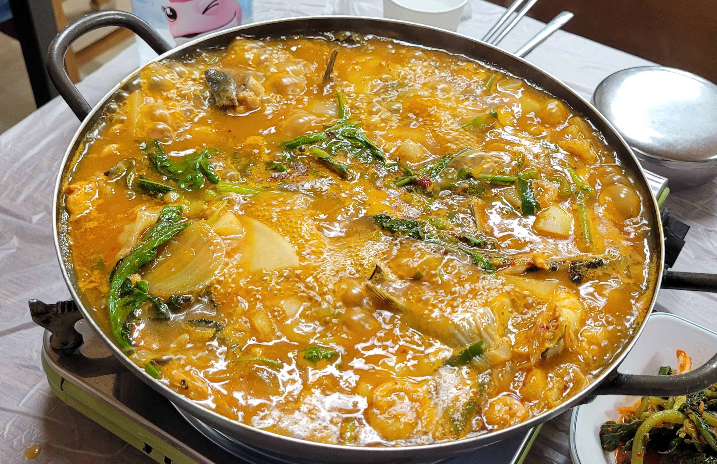 메기메운탕 중 사이즈