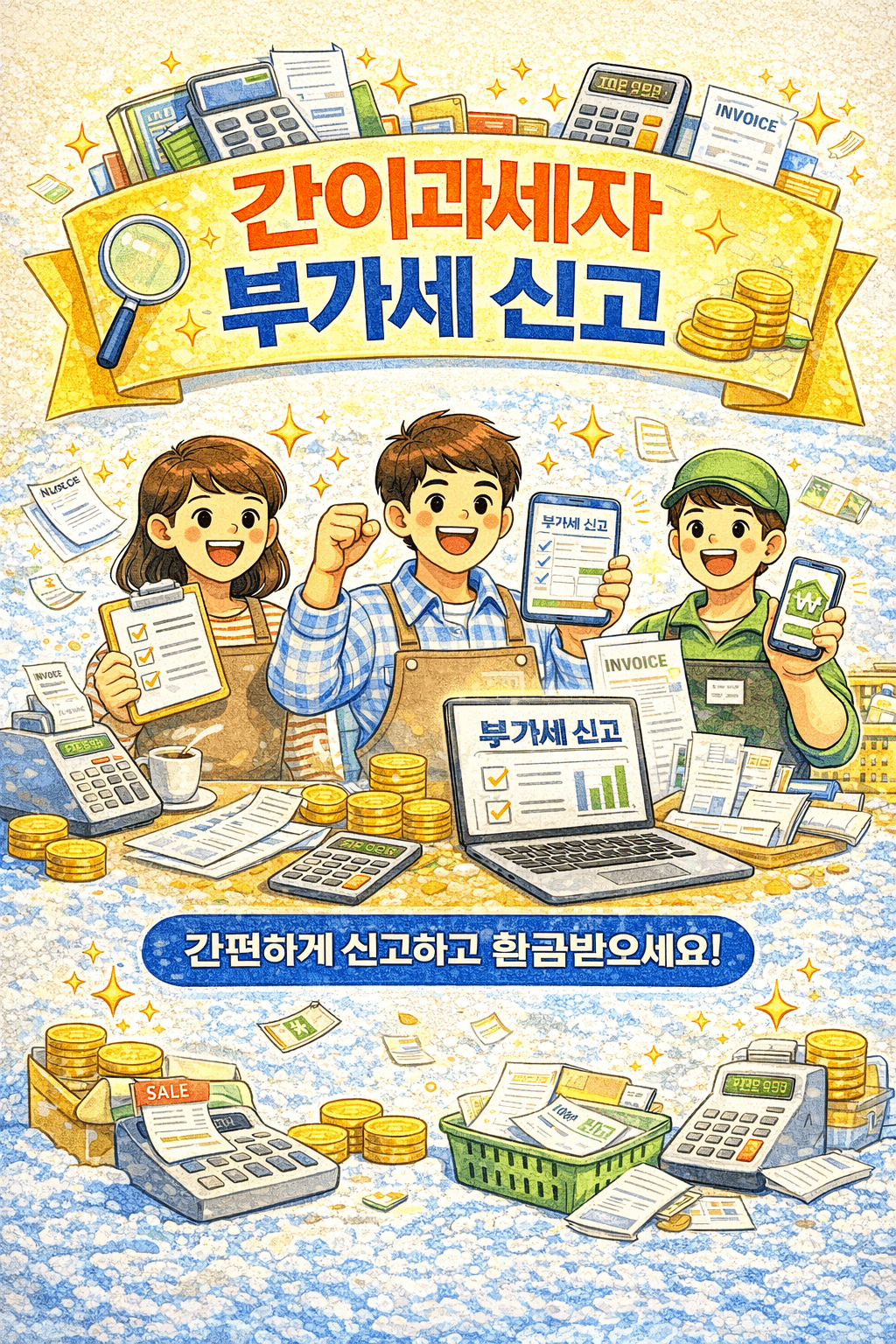 간이과세자 부가세 신고대상 및 방법