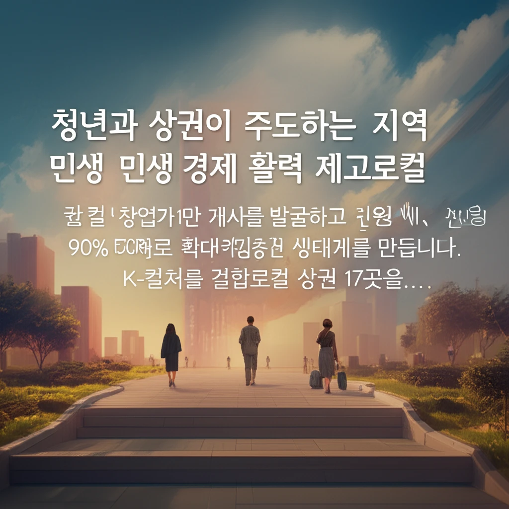 청년 로컬 창업가 1만명 육성 지역 ..