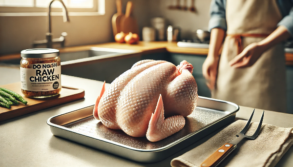 생닭, 씻지 마세요!