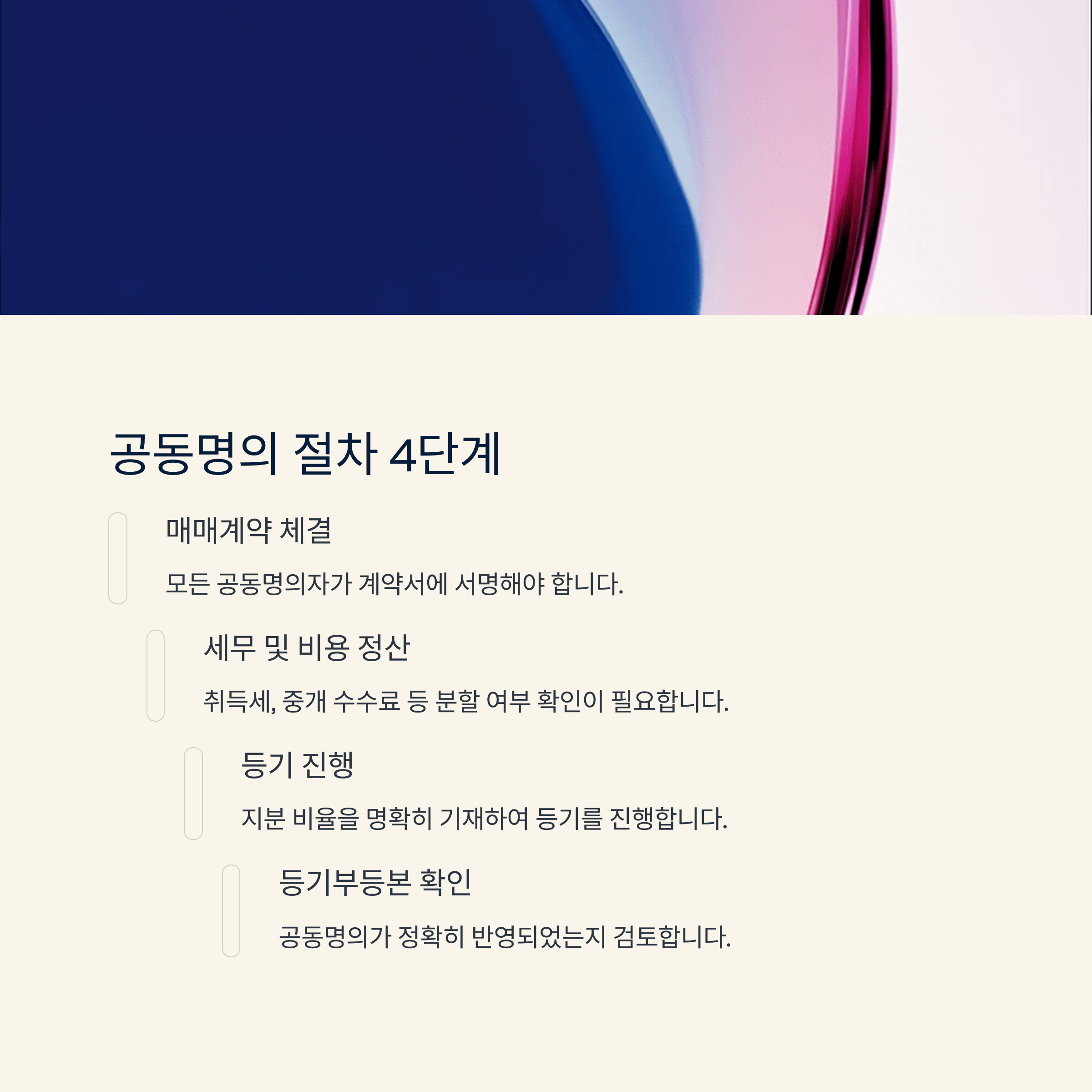 공동명의 매수자 서류 총정리