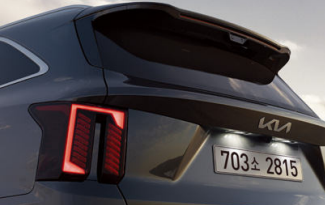 쏘렌토 하이브리드의 외형 디자인