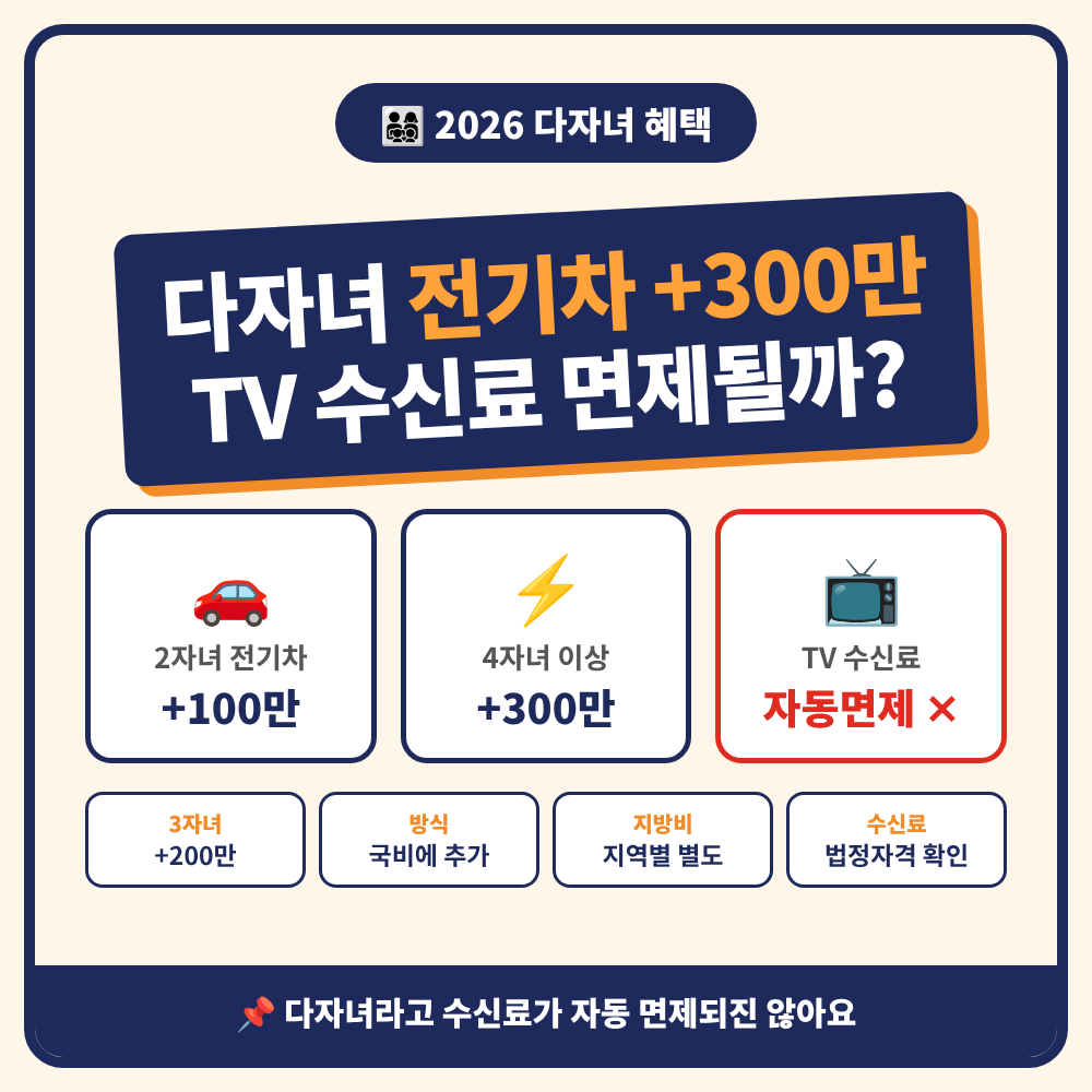 다자녀 수신료 사진