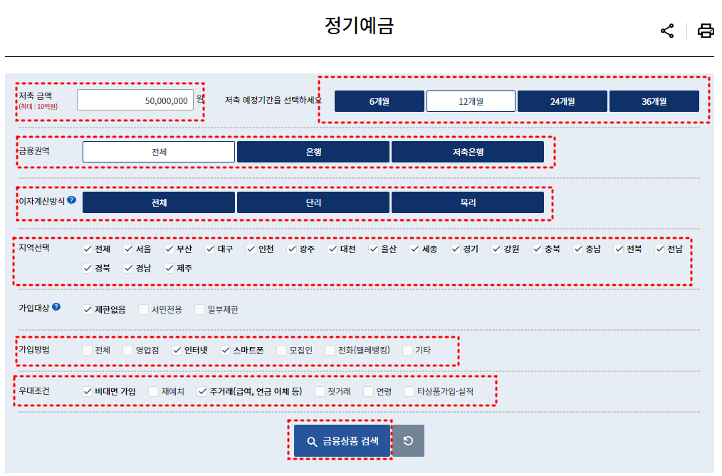 금융상품한눈에