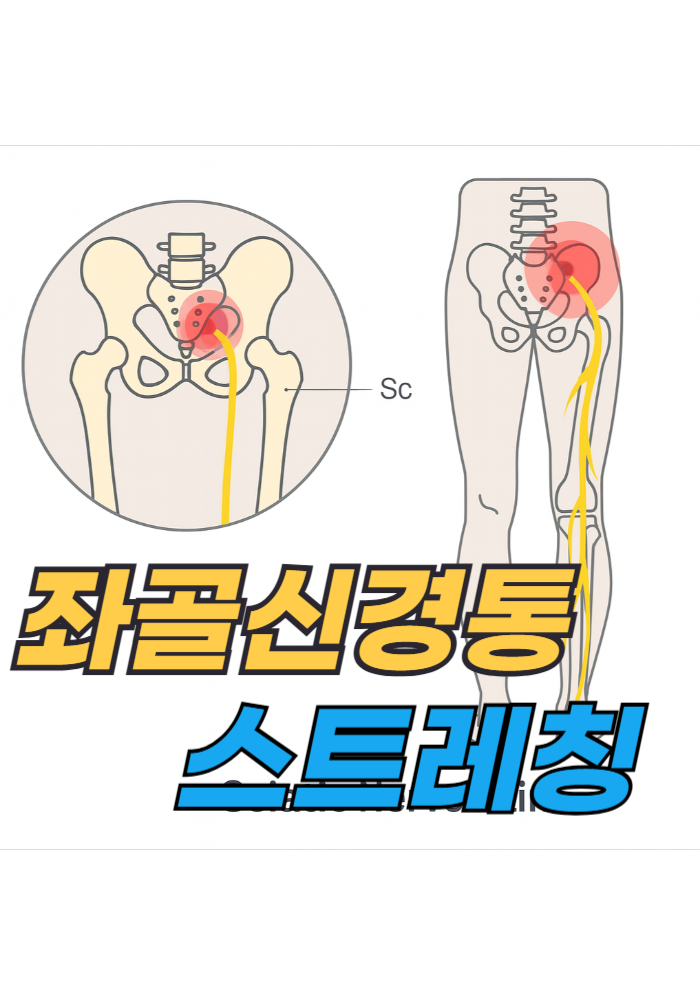 1.좌골 신경통 (이상근 증후근)