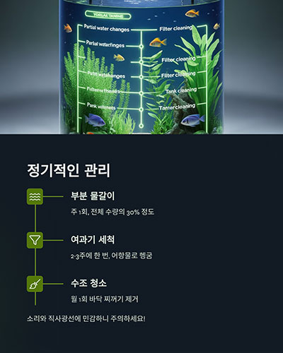 깨끗한 물, 조용한 환경