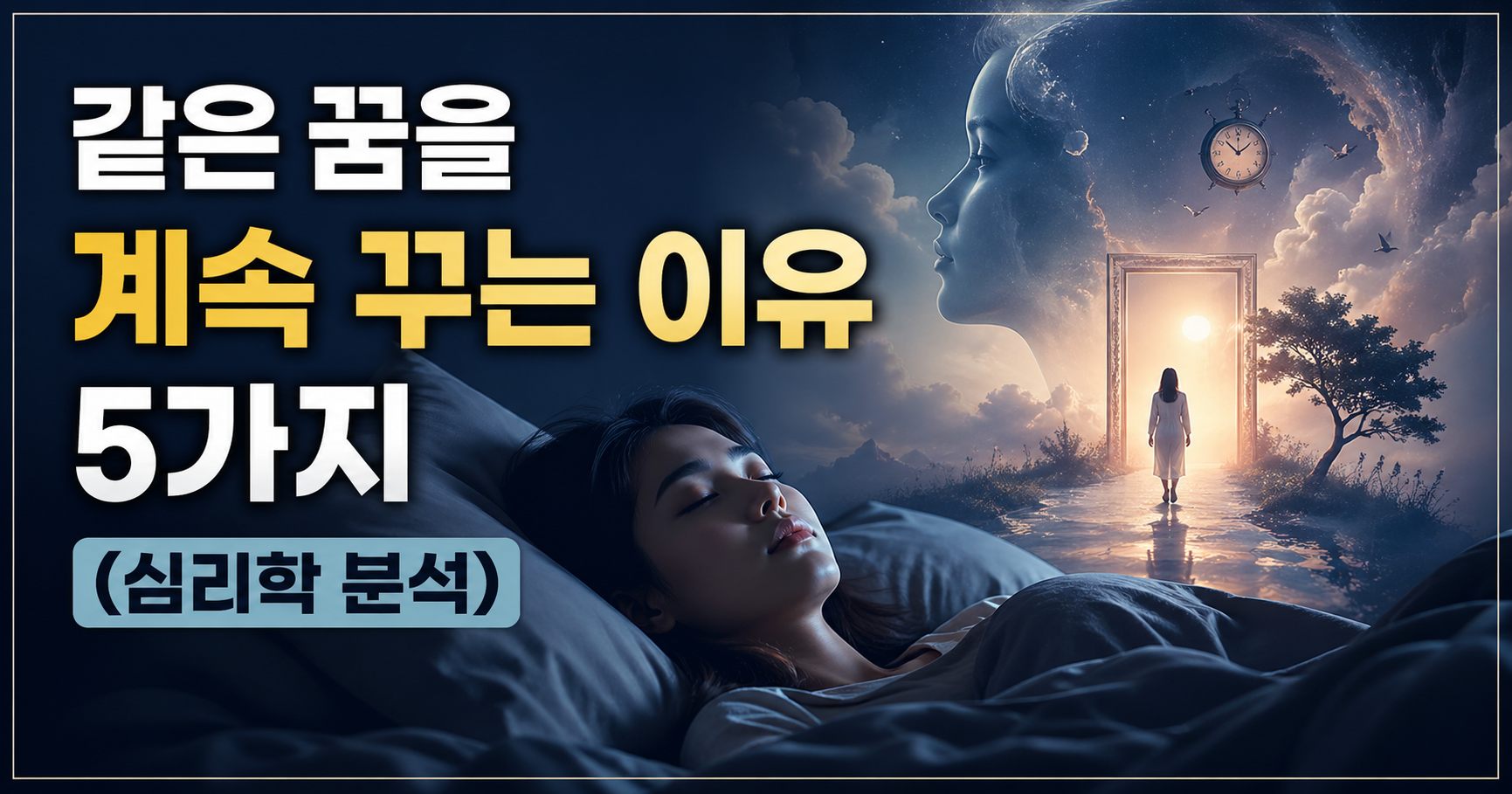 같은 꿈을 계속 꾸는 이유