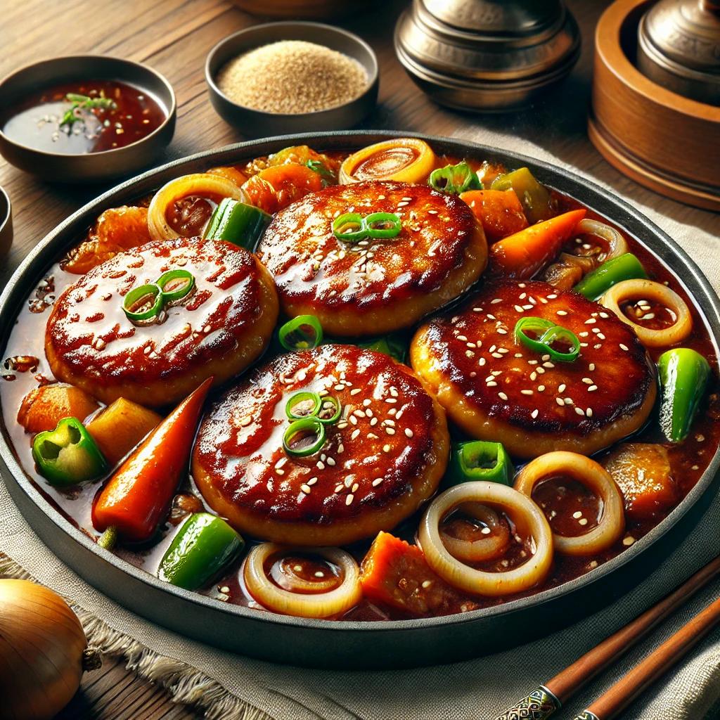 동그랑땡 간장조림.