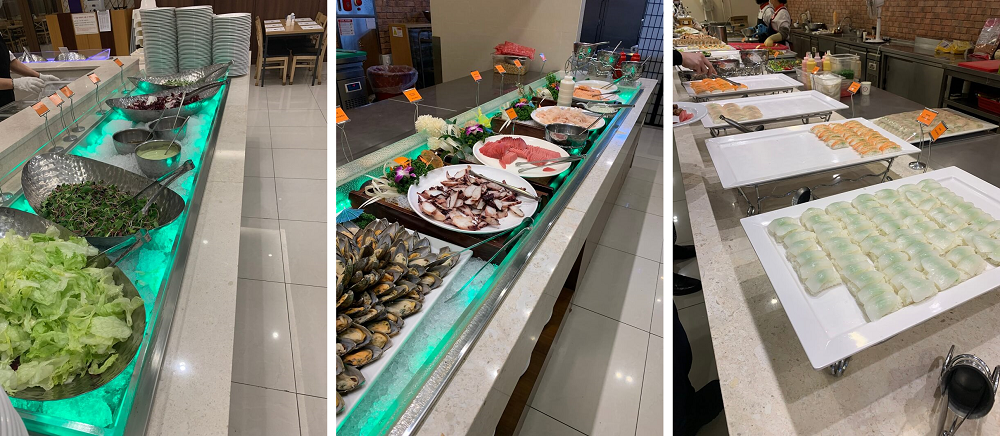 더빈 웨딩홀 연회장 음식1