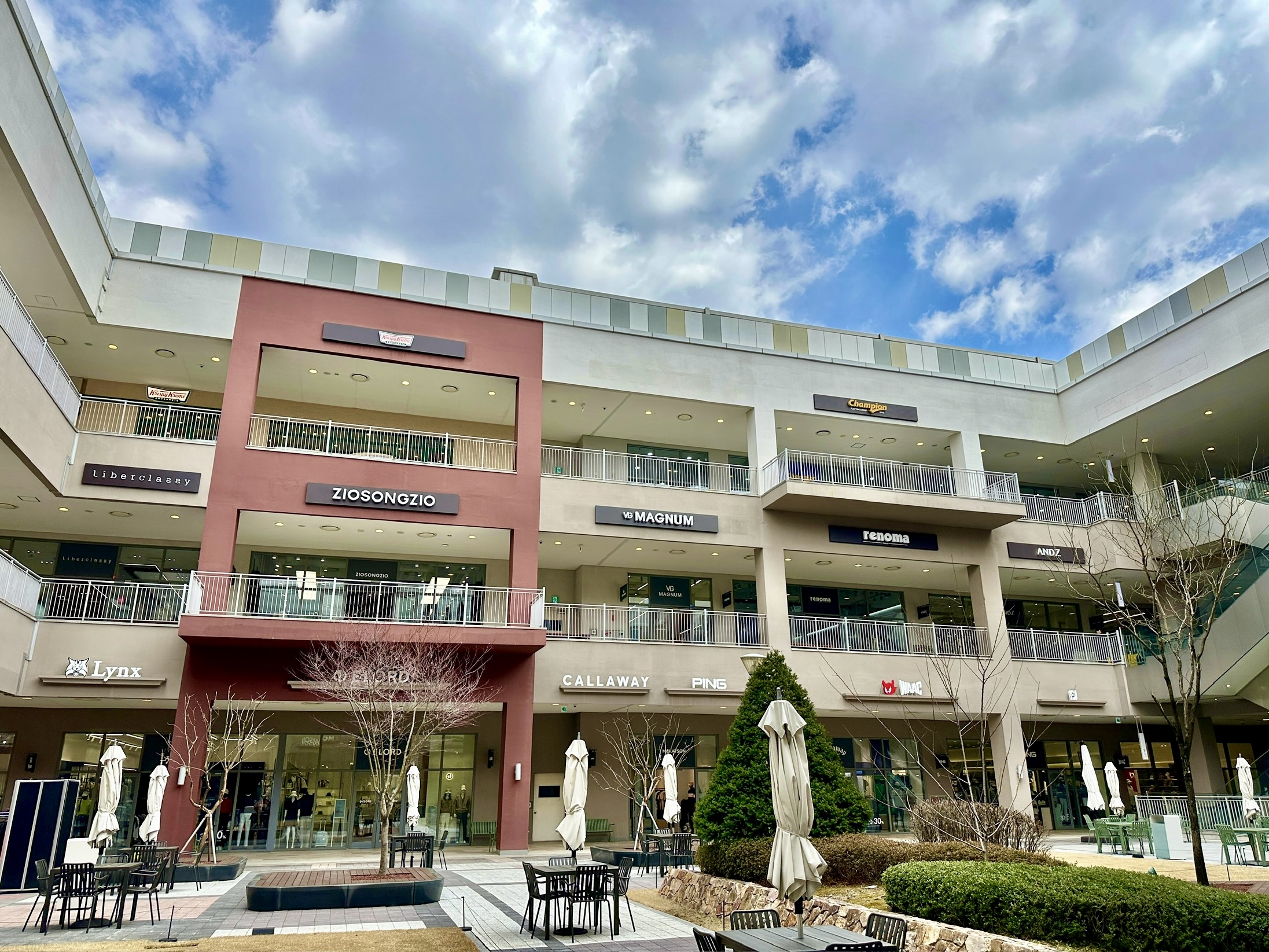 이천프리미엄 아울렛 골프 입점 브랜드들