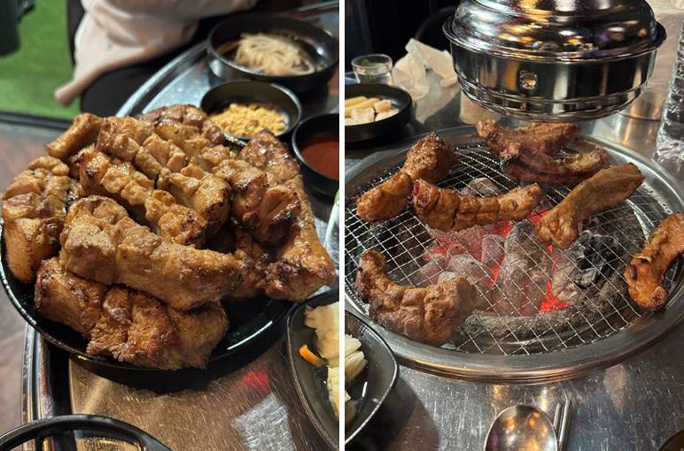 3인분 록갈비 양