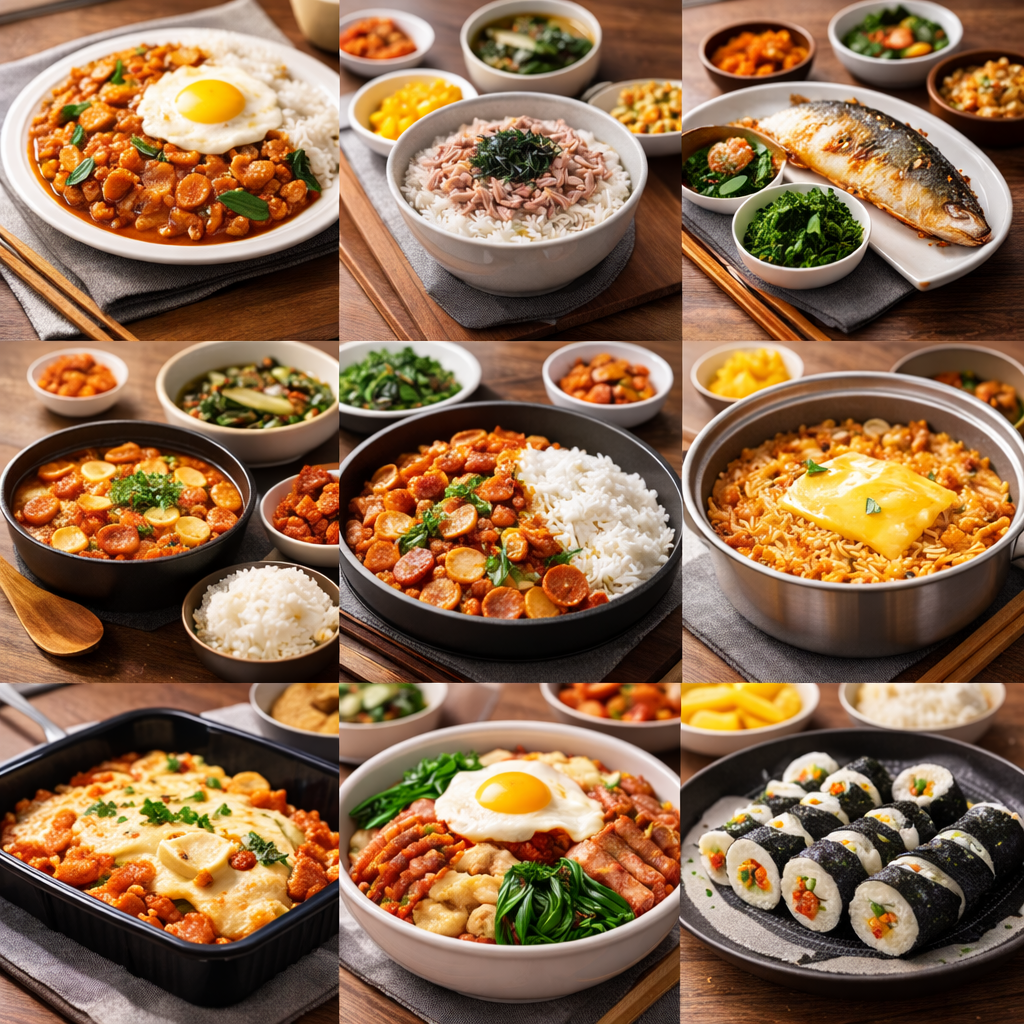 1인 자취생에게 딱 좋은 한식 메뉴 관련 사진