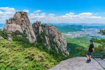 도봉산 등산코스 지도 둘레길 다락능선 코스_24