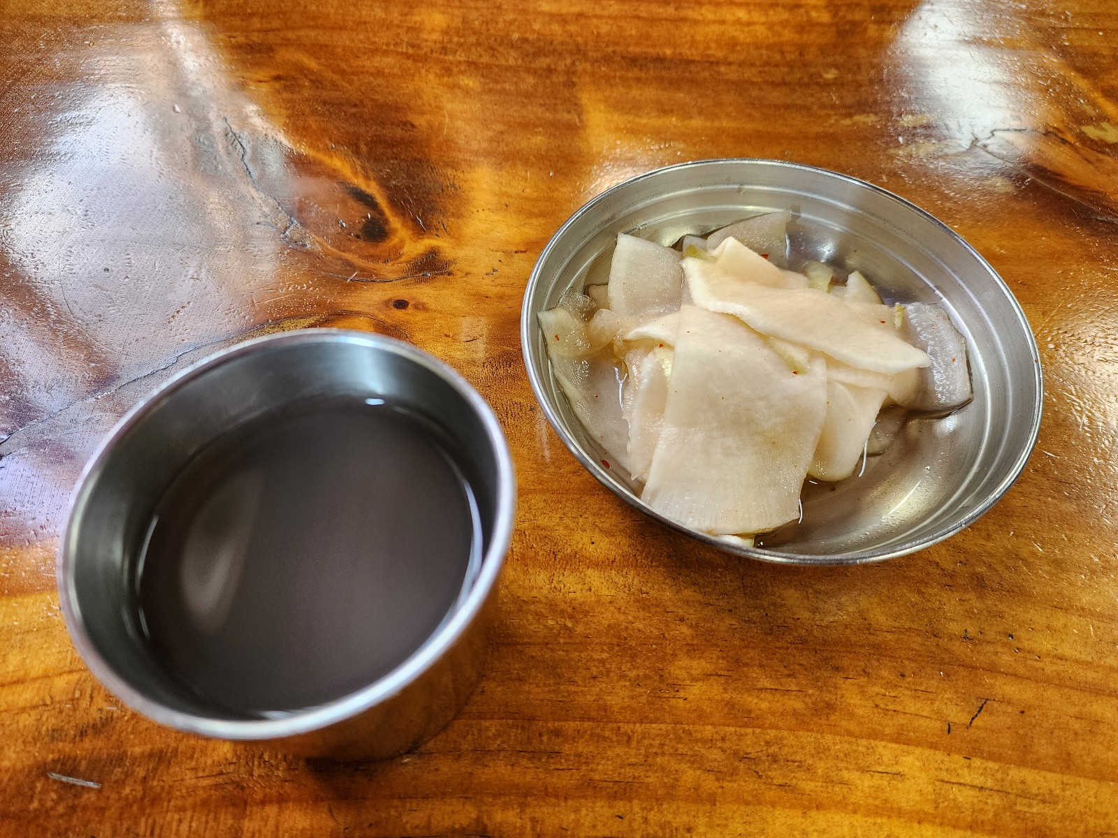 면수와 반찬
