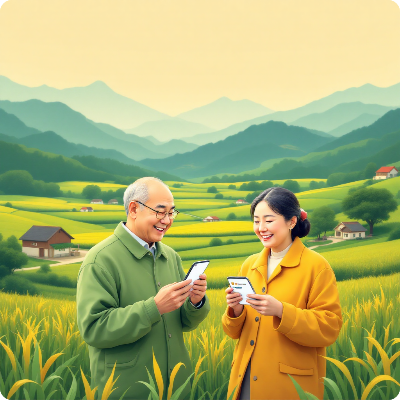 순창군 농어촌 기본소득 이미지