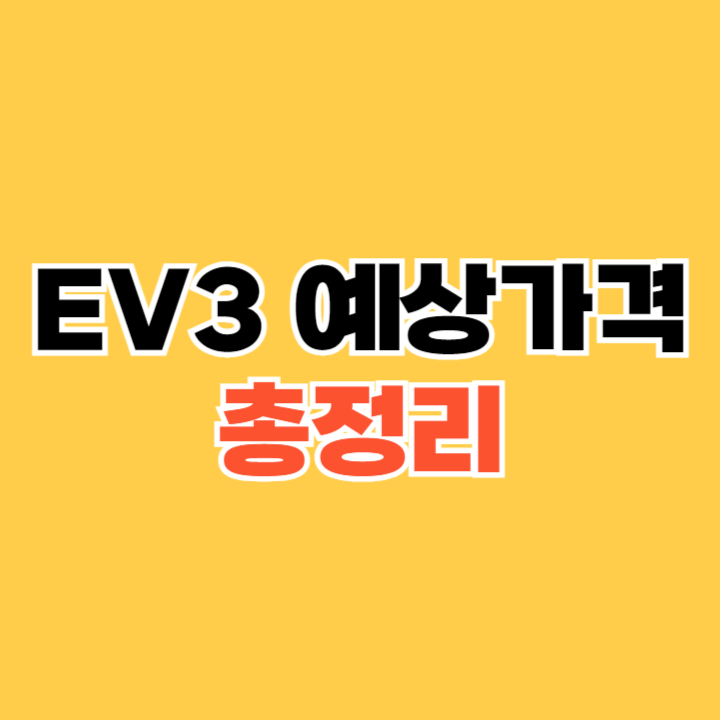 EV3-예상가격