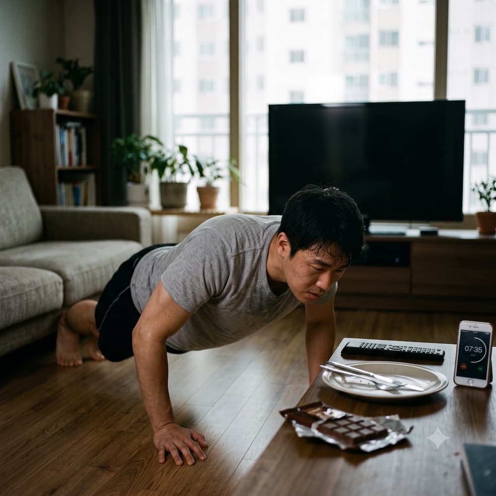 나쁜 습관 고치는 동선 설계