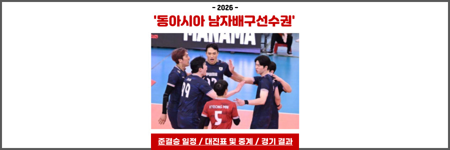 동아시아 남자배구선수권대회