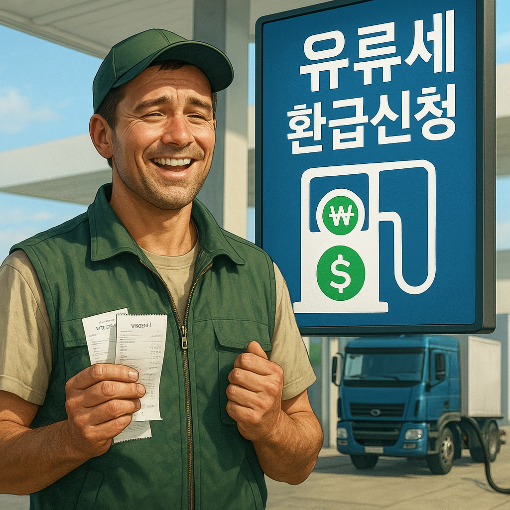 유류세 환급 신청 방법 완전 정리 (2025 최신 가이드)