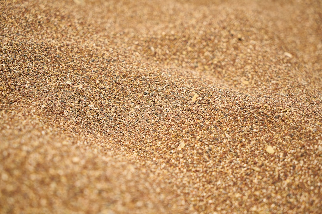 Milled grain.