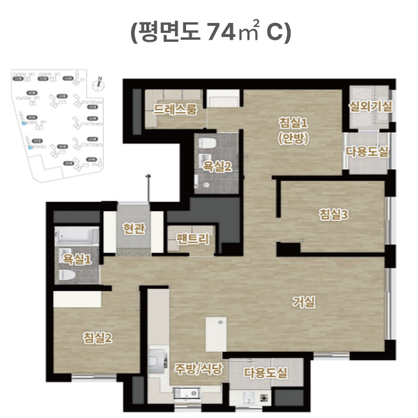 잠실 르엘 평면도