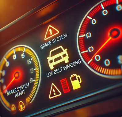 경고등 표시 관련 사진