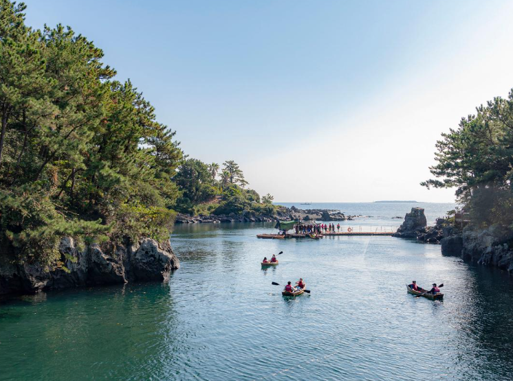 쇠소깍 카약체험