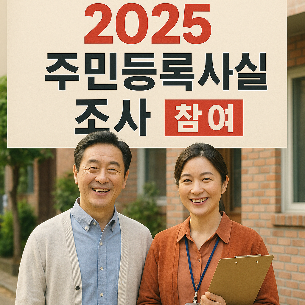 주민등록 사실조사 참여